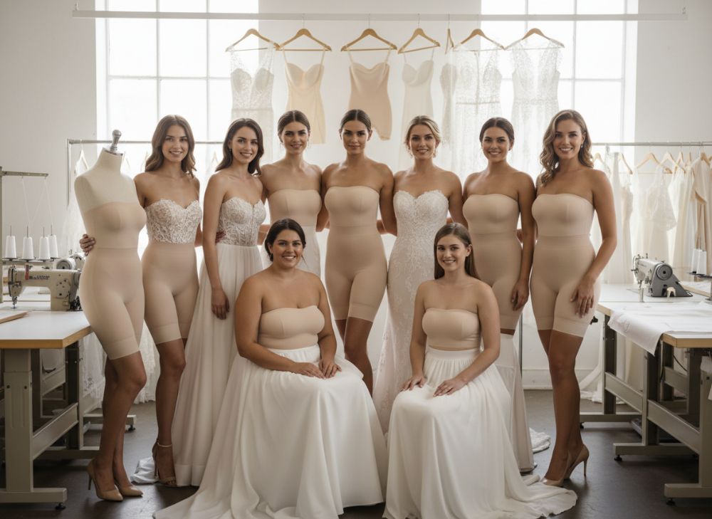 Fábrica Ropa Modeladora Todo en Uno Sin Espalda