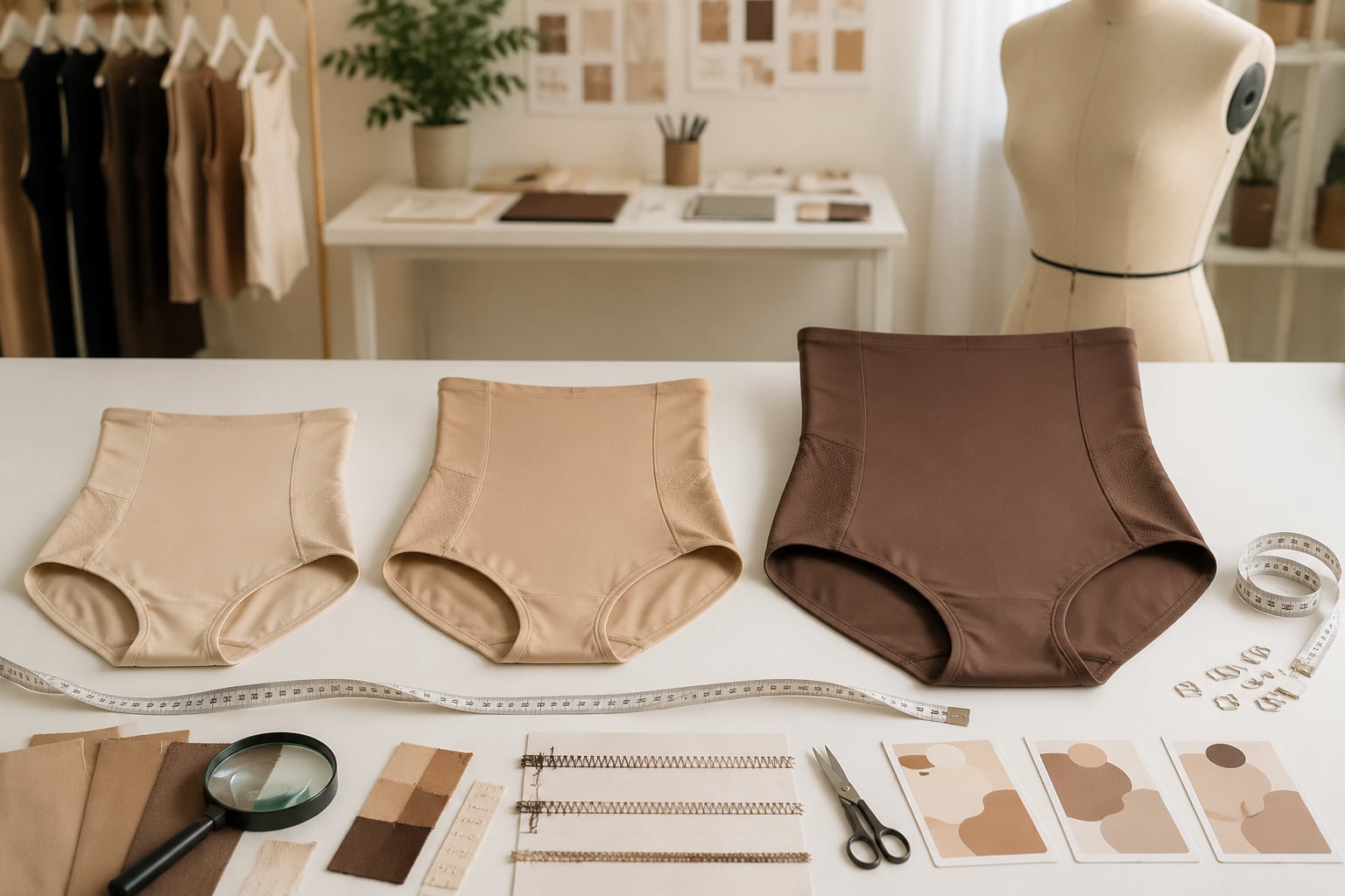 Cómo elegir materiales para shapewear sin perder ajuste