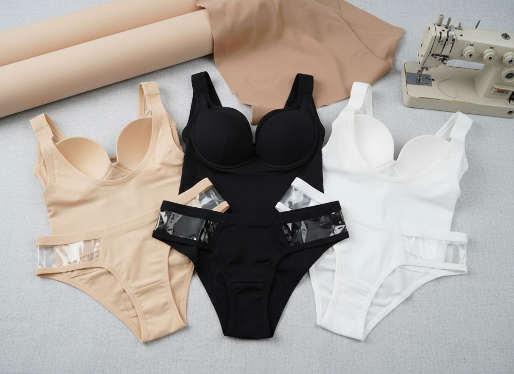 Fabricante Ropa Modeladora Negra Sin Espalda OEM México