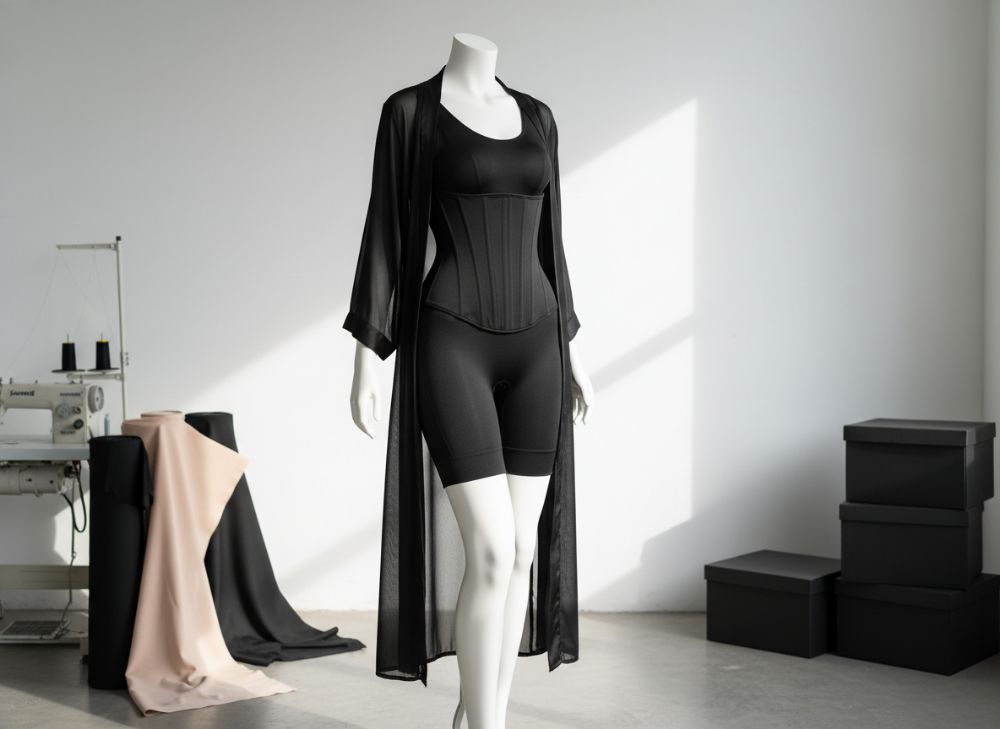 Fabricante Corsés Modeladores Negros OEM México