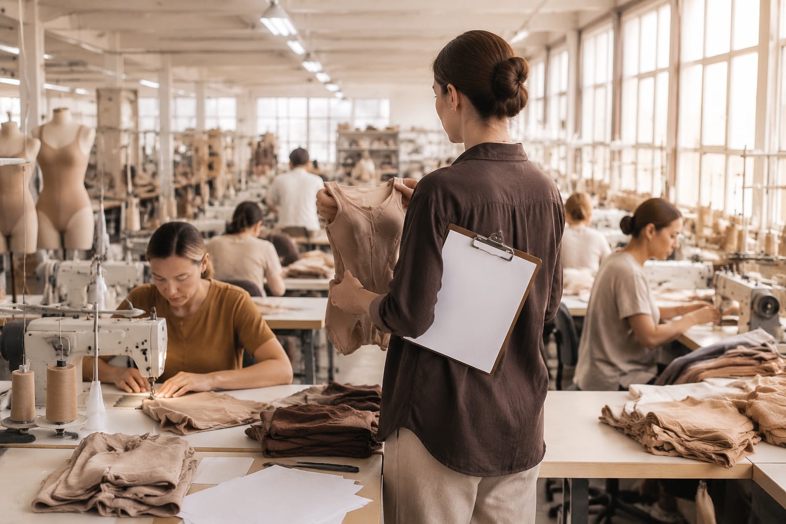 Control de calidad de shapewear: guía de producción