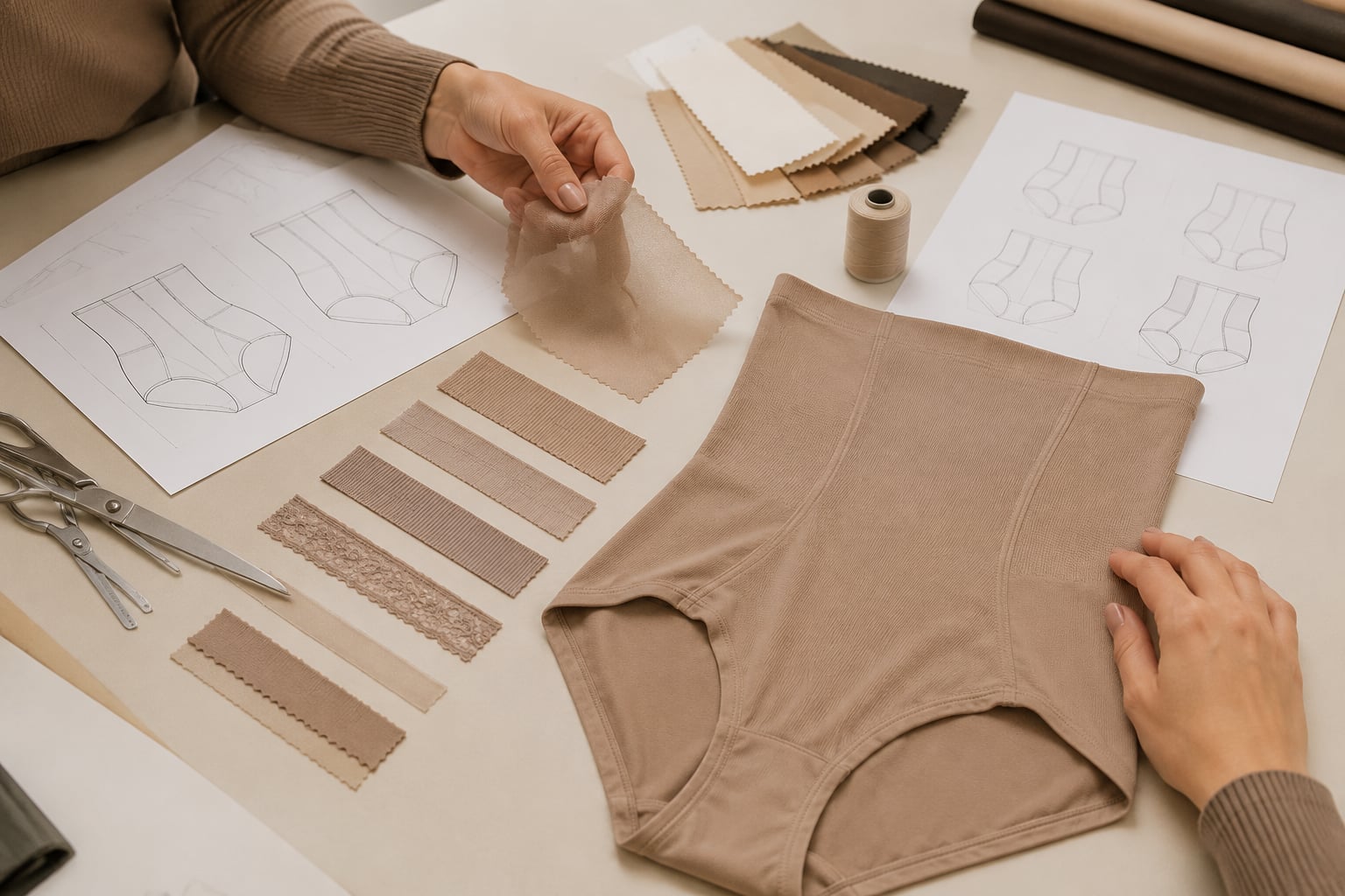 Cómo definir niveles de compresión en shapewear