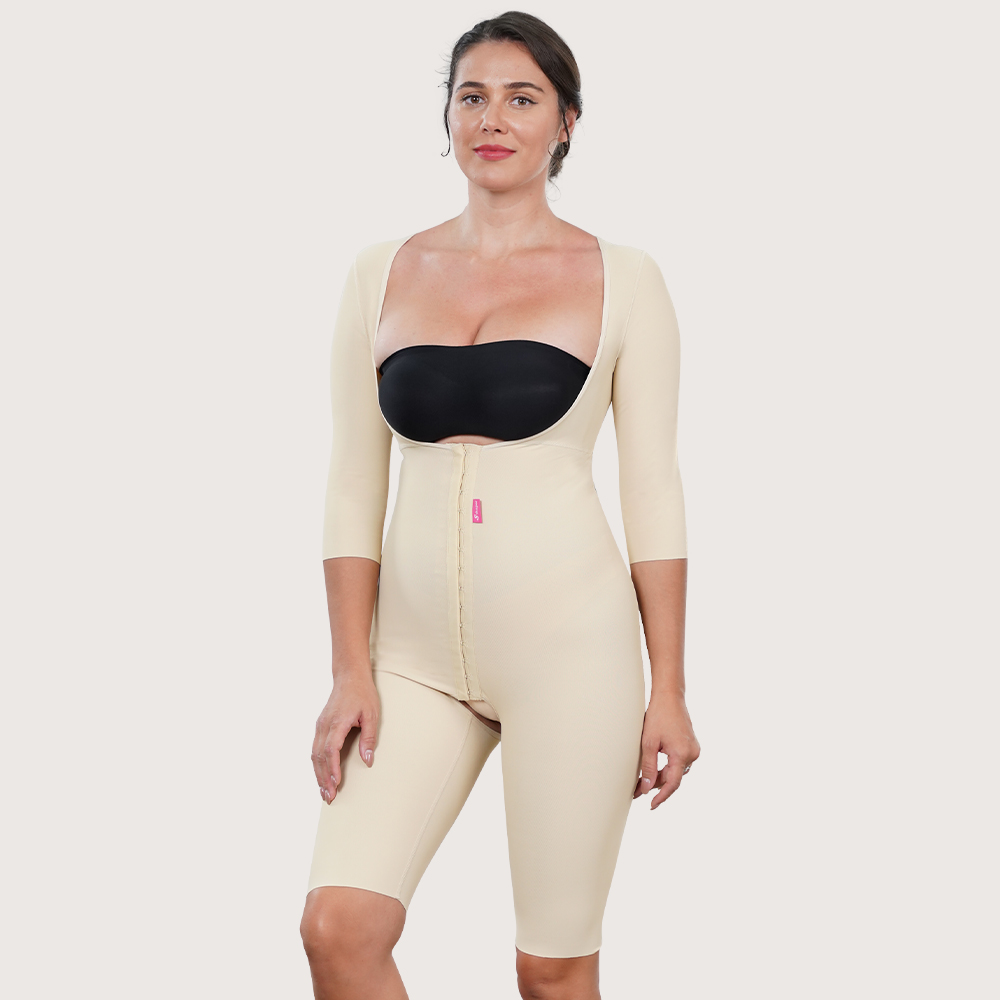Bodysuit Air-Shape de manga corta con paneles reforzados
